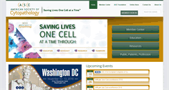 Desktop Screenshot of cytopathology.org